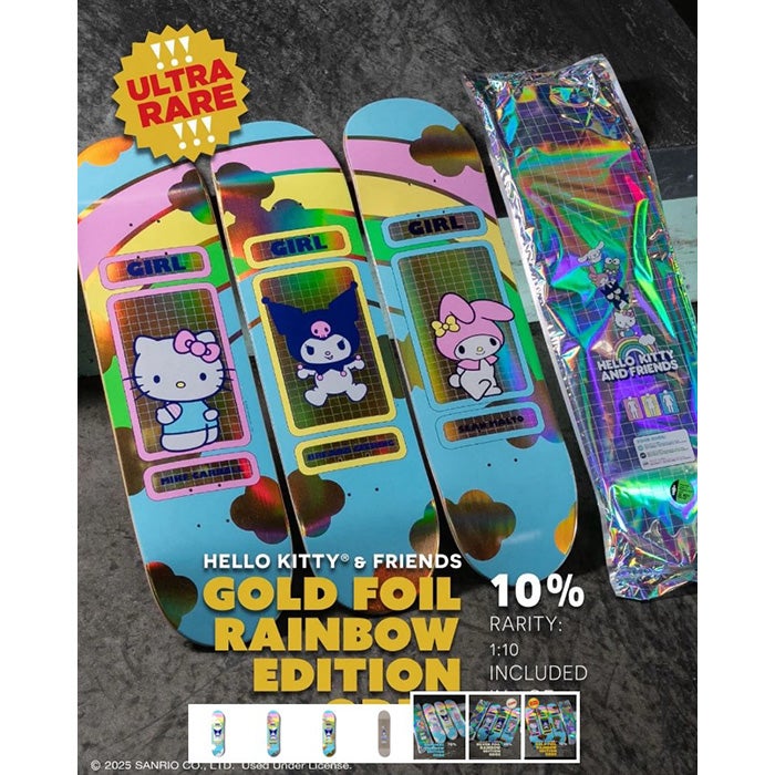 Girl Skateboards - Geering Hello Kitty Rainbow Edition - Blind Bag