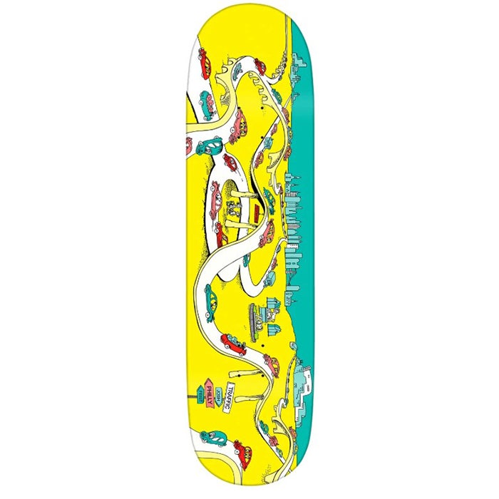 スケートボード Traffic Josh Feist Places You'll Go 8.0 Traffic Skateboards - Josh Feist Places You'll Go - 8.38